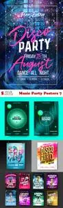 Vectors - Music Party Posters 7