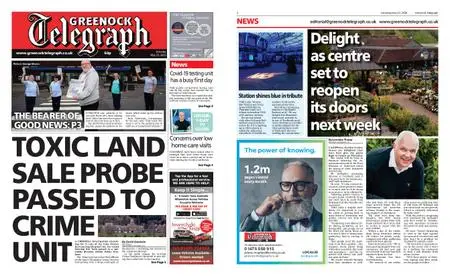 Greenock Telegraph – May 23, 2020