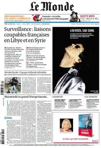 Le Monde & Suppléments du Mardi 29 Octobre 2013