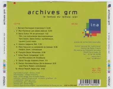 Various Artists - Archives GRM, INA 30th Anniversary (2006) {5CD Set, INA-GRM ina c 1030}