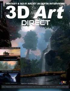 3D Art Direct Issue 45, 2014 - December 2014 
