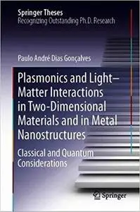 Plasmonics and Light–Matter Interactions in Two-Dimensional Materials and in Metal Nanostructures: Classical and Quantum
