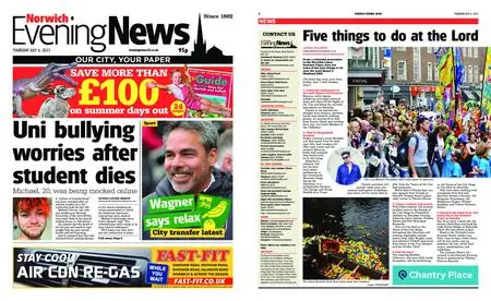 Norwich Evening News – July 06, 2023