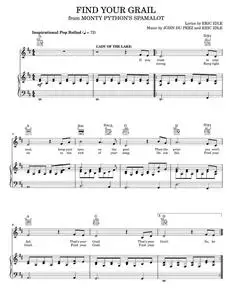 Find Your Grail - Monty Python's Spamalot (Piano-Vocal-Guitar)