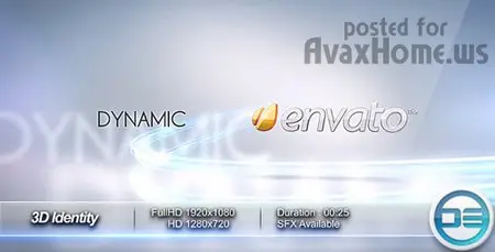 3D Identity - Project for After Effects (Videohive)