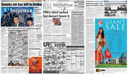 Philippine Daily Inquirer – October 17, 2012