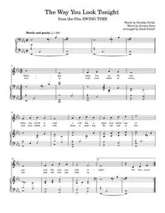 The Way You Look Tonight - Jerome Kern (Piano Vocal)