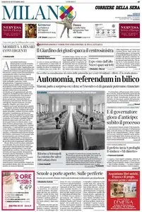 Il Corriere della Sera Milano - 26.09.2015