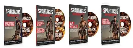 The Spartacus Workout - 4 DVD's