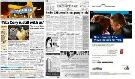 Philippine Daily Inquirer – July 25, 2009