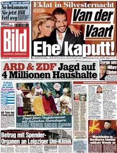 Bild Zeitung vom 02 Januar2013