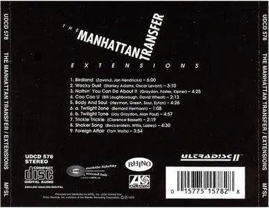 The Manhattan Transfer - Extensions (1979) {MFSL}