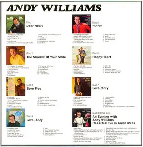 Andy Williams - Original Album Collection Vol. 2 (2013) Japanese Mini-LP 8CD Box Set