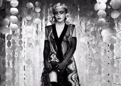 Madonna by Iango Henzi + Luigi Murenu for Harper's Bazaar US February 2017