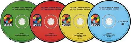 Delaney & Bonnie & Friends - On Tour With Eric Clapton (1970) 4CD Box Set, Expanded Deluxe Edition, Remastered 2010