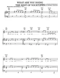 What Are You Doing The Rest Of Your Life - Michel Legrand (Piano-Vocal-Guitar)