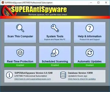 SUPERAntiSpyware Professional 6.0.1262 Multilingual