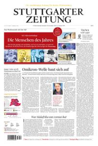 Stuttgarter Zeitung  - 31 Dezember 2021