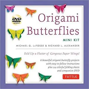 Origami Butterflies Mini Kit: Fold Up a Flutter of Gorgeous Paper Wings!