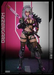 Hyzengard - Cyberpunk Wolf Girl