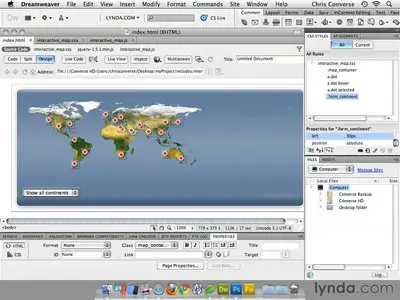jQuery Projects: Creating an Interactive Map