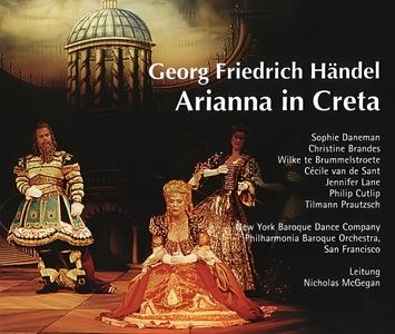 Nicholas McGegan, Philharmonia Baroque Orchestra - George Frideric Handel: Arianna in Creta (1999)