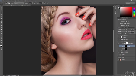 Learn Advanced High End Beauty Retouching in Photoshop [repost]