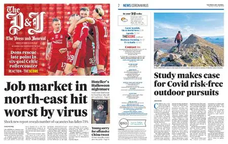 The Press and Journal Aberdeen – October 26, 2020