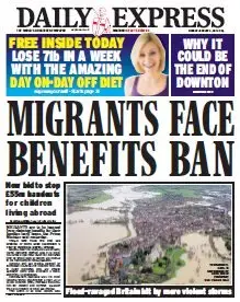 Daily Express - 6 Monday January 2014