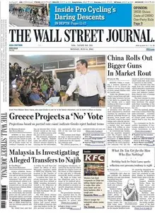 The Wall Street Journal - Monday, 6 July 2015 / Asia