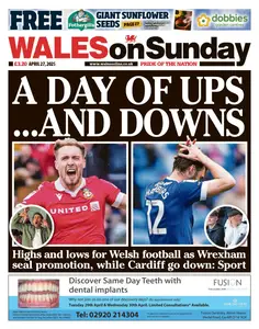 Wales on Sunday - 27 April 2025