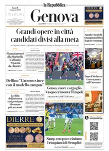 la Repubblica Genova - 3 Marzo 2025