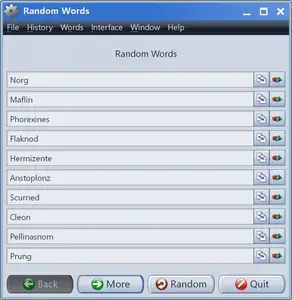 Gammadyne Random Word Generator 34.0