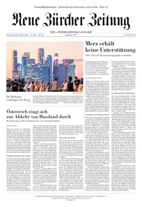 Neue Zürcher Zeitung International - 29 August 2024