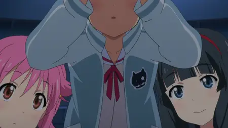 Houkago no Pleiades - 08 (BD 1080p HEVC AAC