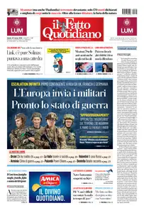 Il Fatto Quotidiano - 29 Marzo 2025
