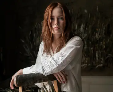 Ellie Bamber by Greg Williams for Hollywood Authentic May 2026