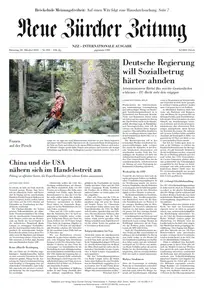 Neue Zürcher Zeitung (International) - 28 Oktober 2025