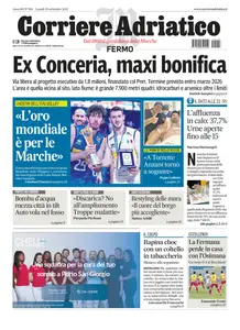 Corriere Adriatico Fermo - 29 Settembre 2025