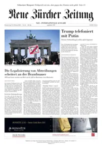 Neue Zürcher Zeitung International - 13 Februar 2025
