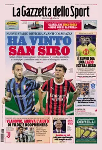 La Gazzetta dello Sport - 26 Settembre 2024