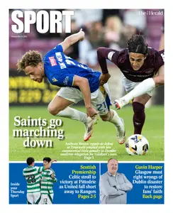 The Herald Sport (Scotland) - 15 May 2025