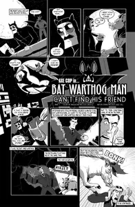 Axe Cop 004 Bat Warthog Man Cant Find His Friend (075 098) (2010 2011) (Webcomic) (Nothing Empire