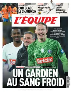 L’equipe du Lundi 23 Décembre 2024