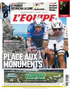 L’equipe du Samedi 21 Mars 2026
