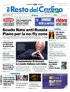 Il Resto del Carlino Modena - 13 Settembre 2025