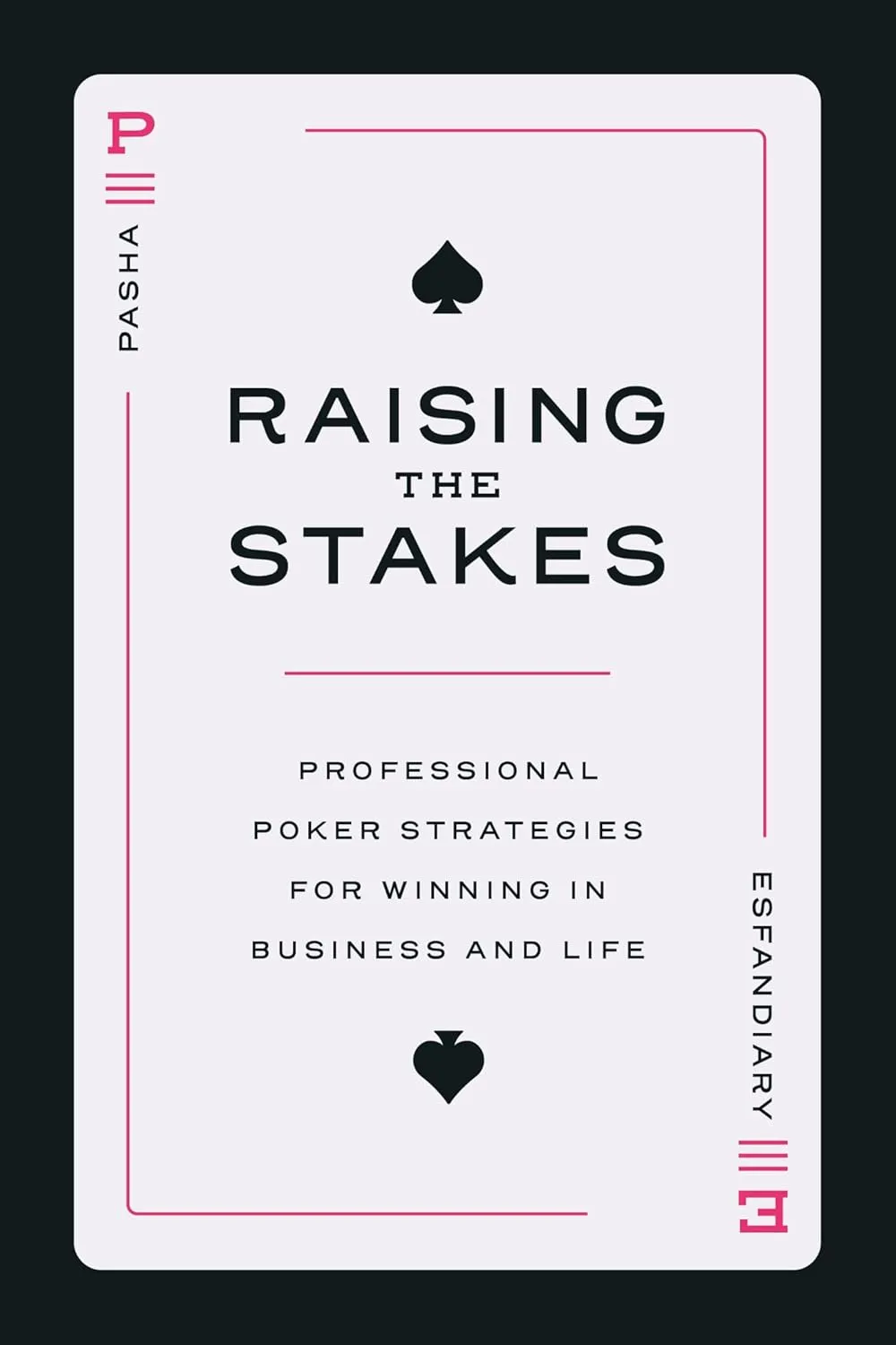 Raising the Stakes: Professional Poker Strategies for Winning in Business and Life