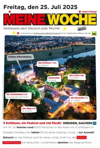 Meine Woche - 24 Juli 2025