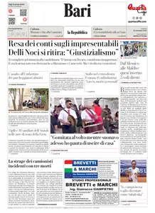 la Repubblica Bari - 12 Settembre 2025