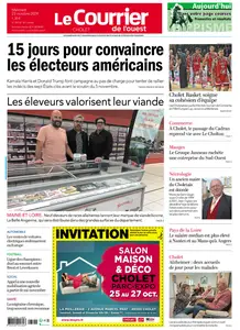 Le Courrier de l'Ouest Cholet - 23 Octobre 2024